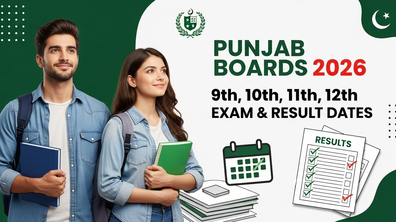 Punjab Boards Exam & Result Schedule 2026