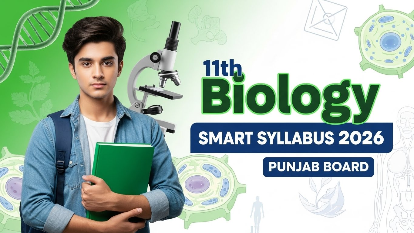 Biology 11th Class Smart Syllabus 2026 Punjab Board